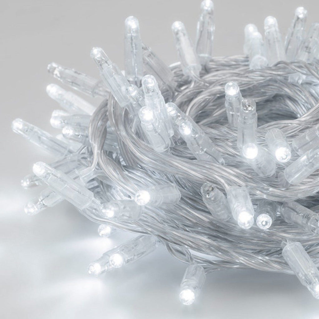 Extensión Luz LED Lineal 100 Luces 6 M. Navidad Blanca 1421