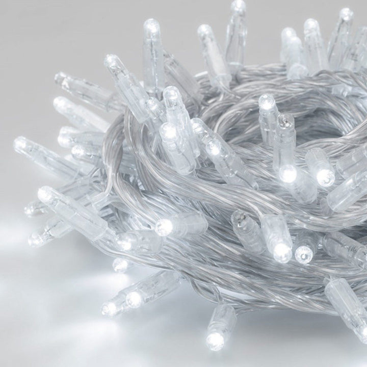 Extensión Luz LED Lineal 100 Luces 6 M. Navidad Blanca 1421