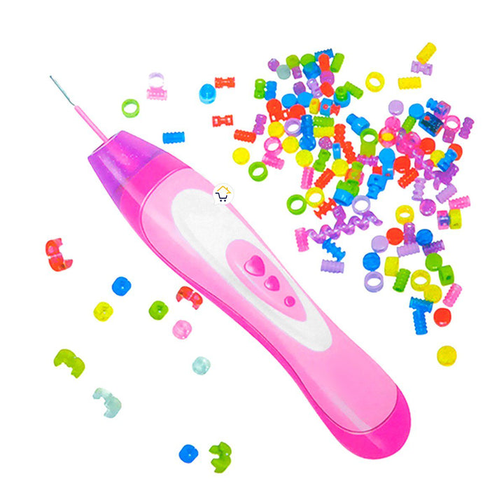 Set De Peinados Chaquiras Accesorios Cabello Juguete Infantil MBK205A