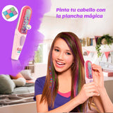 Kit 2 en 1 Set de uñas Lámpara Spa + Plancha Mágica Pinta Cabello Niñas MBK377