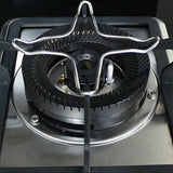 2 piezas/1 juego, soporte de acero inoxidable para cocina de gas, soporte para estufa de hierro para camping, difusor de calor, soporte para olla pequeña para cocina.