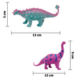 Figuras Dinosaurios X6 Juguete Didáctico Niños MG18954