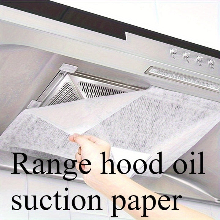 12 o 24 piezas de Películas Absorbentes Desechables - Filtros Antigrasa para Campana, Papel Absorbente para Extractor de Cocina, Limpieza Fácil, Compatible con Microondas/Hornos (12/24 Hojas), Protectores para Placa de Cocina, Material Resistente al Acei