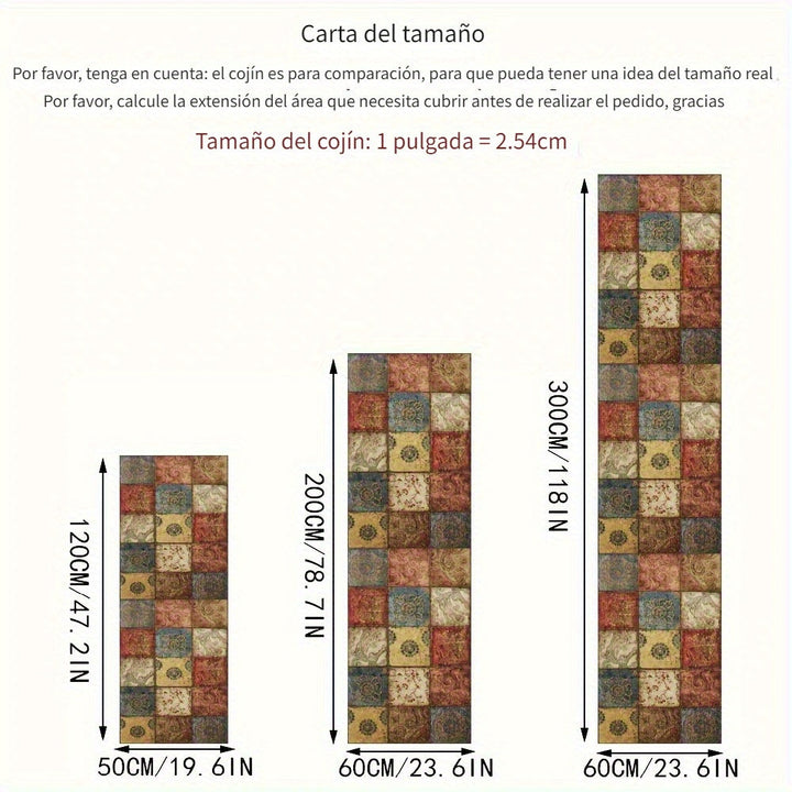 1 Pieza, Alfombra Creativamente Diseñada Para El Pasillo Del Restaurante, De Pasillo Elegante Para La Sala De Estar, Corredor De Moda Para El Balcón, Alfombra De Bienvenida Lavable Para Salones De Banquetes Y Alfombras Largas Para Escaleras De Hoteles De