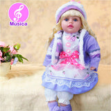 Muñeca Bebé Clásica Realista Música Juguete Infantil CD172409