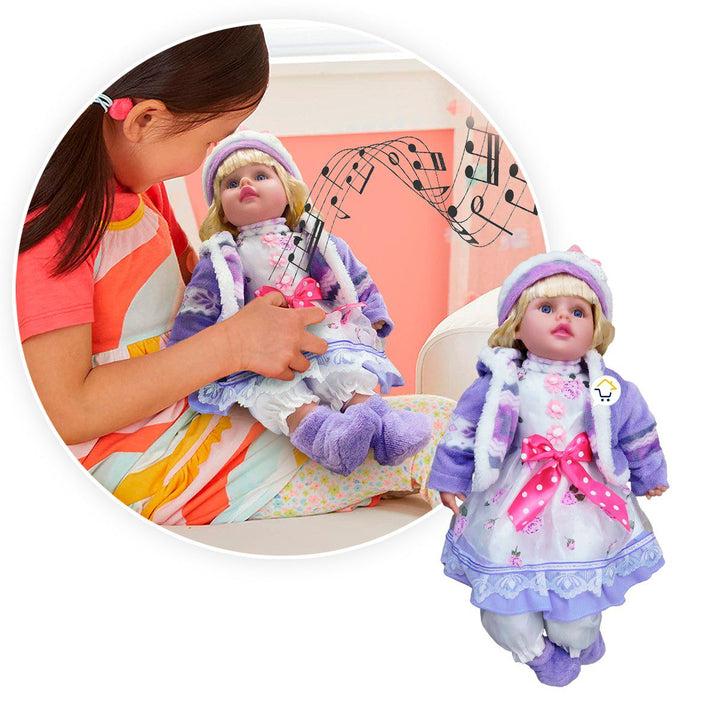 Muñeca Bebé Clásica Realista Música Juguete Infantil CD172409