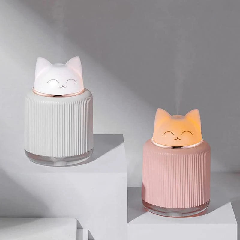 Mini Humidificador de Aire con Diseño de Gato