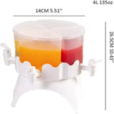 Dispensador de Bebidas con Base para Fiestas