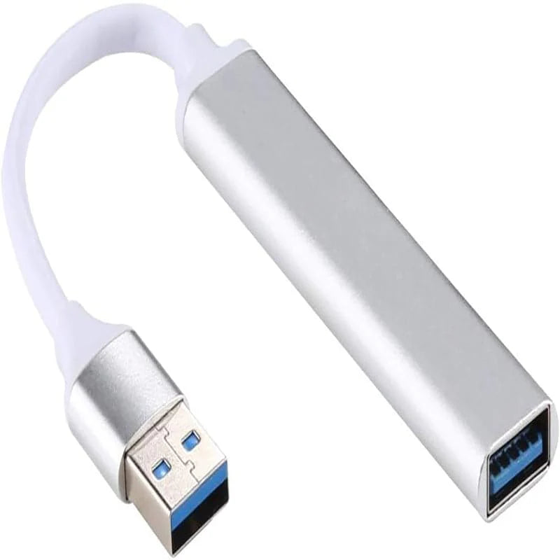 Adaptador HUB USB 3.0 de Aleación de Aluminio 4 en 1