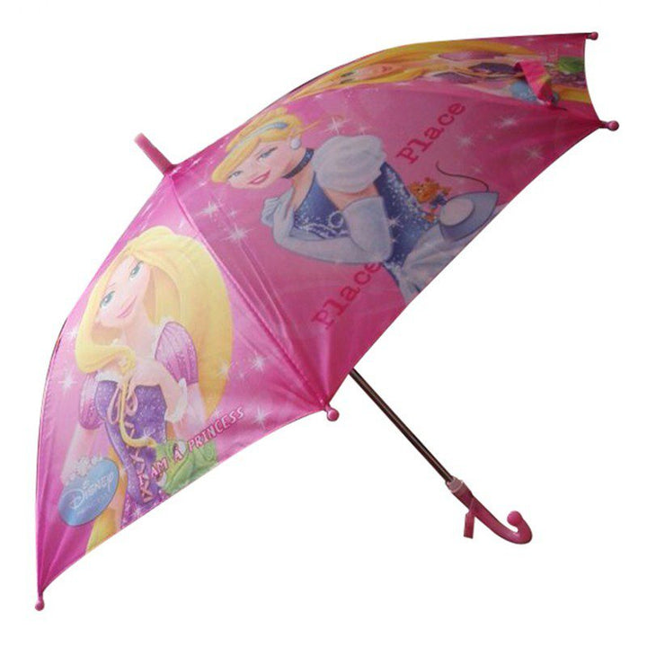 Combo Impermeables Niñas Princesas Disney + Sombrilla + Silbato + Estuche GRATIS!