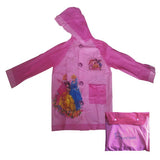 Combo Impermeables Niñas Princesas Disney + Sombrilla + Silbato + Estuche GRATIS!