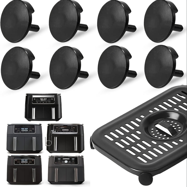 Base Protectora Redonda para Accesorio de Freidora Ninja Foodi Airy, Compatible con DZ201