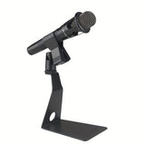 Soporte de clip para micrófono universal de 4 piezas para soporte de micrófono, compatible con adaptadores de 3/8" y 5/8