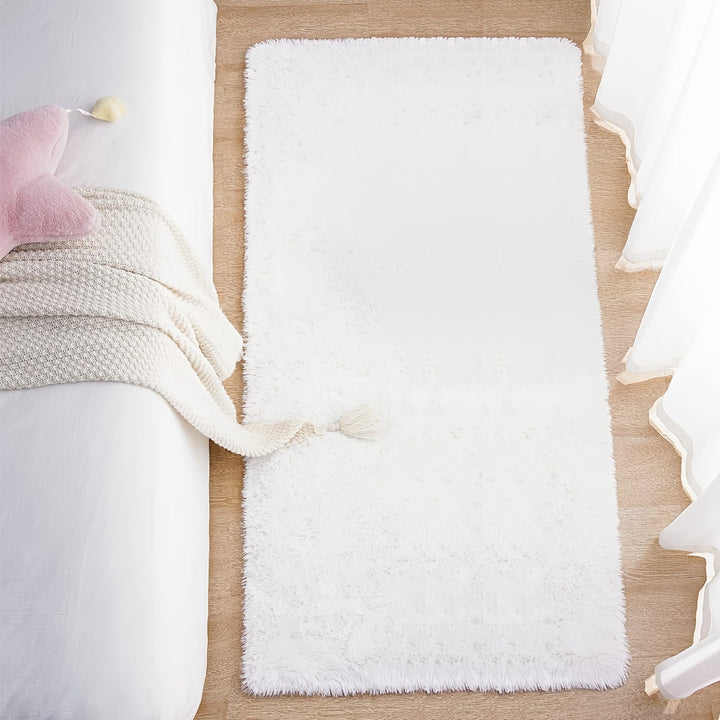 Alfombra Interior Suave de Peluche con Teñido Anudado de 1 Pieza, Alfombra de Lujo Moderna, Antideslizante y Lavable, Adecuada para Sala de Estar y Dormitorio, Decoración del Hogar, Alfombra Regional