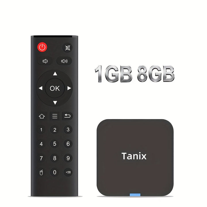 TANIX Technology Store, exclusiva caja de TV inteligente mini, carga completa H313, chip de núcleo cuádruple, sistema operativo Android, transmisión HD con soporte de 60 FPS por segundo, compatible con 99,99% de televisores, admite USB, WIFI y proyección