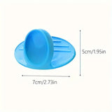 Cubiertas de dedos de soporte de silicona, resistentes al calor, agarre antideslizante, color mezclado, para cocina, seguras para horno microondas y manipulación de platos