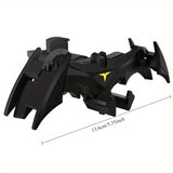 Soporte para Teléfono de Coche Batman de Warner Bros., Soporte en Forma de Murciélago, Compatible con Dispositivos de 10.16-16.51 cm