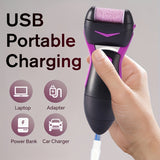 Extracción eléctrica recargable con aspiradora de polvo - Kit de cuidado de pies profesional para eliminar la piel muerta, perfecto como regalo de día del padre.