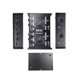 DI Box Profesional de Doble Canal Pasivo (DB-02) - Direct Box Resistente con Elevación de Tierra y Interruptor de Respuesta de Frecuencia, Entradas/Salidas Dobles para Instrumentos, Conector XLR - Para Grabaciones en Vivo, Estudio o Casa - Construcción T