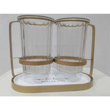 Organizador de Utensilios Moderno de Plástico con Compartimentos Dobles y Estante Secador - Soporte Multinivel para Cuchillos, Tenedores y Cucharas, Almacenamiento Resistente a la Humedad para Esenciales de Cocina