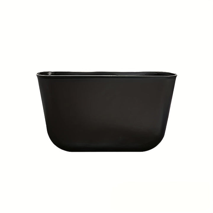 1pieza Mini Cubo de Basura para Puerta de Coche - Plástico Duradero, Diseño Ahorrador de Espacio para Acceso Fácil, Ideal para Almacenamiento y Organización de Coche, Organización de Coche | Cubo de Basura Compacto | Cubo de Plástico Duradero, Accesorios