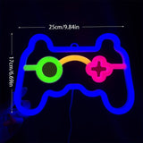Ilumina tu sala de juegos con esta luz neón para jugadores - ¡Un regalo perfecto para adolescentes varones!