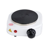 Placa eléctrica portátil con 5 ajustes de calor ajustables - Ideal para cocinar, vaporizar y freír - Superficie antiadherente duradera, 500W, 110V, enchufe de EE. UU., perfecto para dormitorios, oficinas y uso doméstico, esenciales para cocinar en la ofi