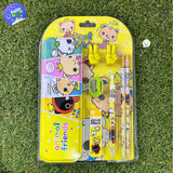 Set Escolar x8 Cartuchera Lápices Borrador 009K