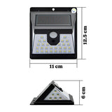 Luz Led De Pared Solar Recargable T2866