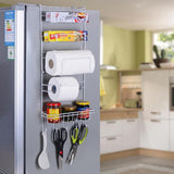 Rack Organizador De Cocina Para Refrigerador Metálico