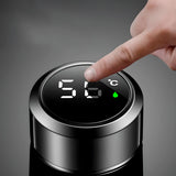 Termo Mug Con Indicador De Temperatura Acero Inoxidable 420ml TMIT01