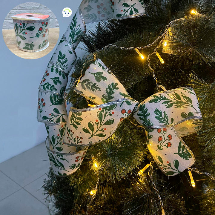 Cintas Decorativa Navideña Figuras x4 Rollos 9.15M CH23-2F