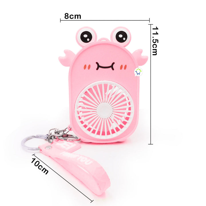 Llavero Mini Ventilador Portátil Recargable USB Escritorio 88117