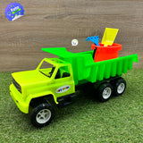 Camión Volqueta Construcción Volco Con bloques Armables Niños PF550B