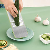 SlicyPro Cortador y Rebanador 6 en 1 con Diseño Seguro para Dedos