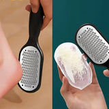 Limpiador Profesional de Uñas de Acero Inoxidable para Pies - Grano Pesado con Diseño Antisalpicaduras, Herramienta Pedicura Resistente al Óxido para Hogar y Salón, Fácil de Limpiar, Material Duradero, Sin Batería Necesaria, Diseño Elegante, Ideal para P