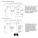 Tarjeta de sonido profesional F998 para transmisión en vivo, estudio de música, mezclador de sonido con micrófono de 3.5 mm, tarjeta de sonido para teléfono, PC, Eid Al-Adha Mubarak