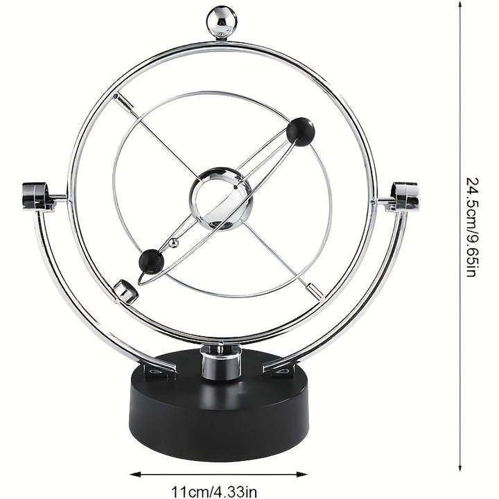Péndulo de Newton, decoración artesanal para el hogar u oficina, adorno de escritorio de movimiento perpetuo