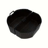 2 piezas de Tapetes de Silicona para Freidora de Aire, Compatibles con Bandejas de Silicona para Freidora N200, Moldes de Horneado Reutilizables, Accesorios para Freidora de Aire, Ideales para Fiestas