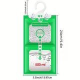 Humidificador 10 piezas, bolsas absorbentes de humedad para armario colgante para armario interior