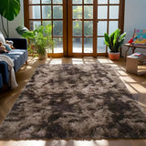 Alfombra de área de estilo nórdico de lujo - Suave, antideslizante, lavable a máquina, fácil de limpiar - Ideal para sala de estar, sofá, mesa de café, dormitorio y cama - Rosa y gris, forma rectangular, fibra de poliéster, respaldo de goma, perfecta par
