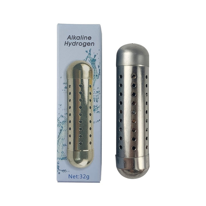 1pc/2pcs Varita de Agua Alcalina, Varita Portátil Rica en Hidrógeno, Filtro de Agua de Energía Mineral, Varita de Agua de Tesoro Vivo, Varita de Agua de Iones, Varita de Agua Alcalina Portátil con Cabeza Redonda y Agujero Estrecho