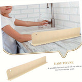 Guarda de salpicaduras de fregadero de silicona con ventosa - Cubierta impermeable para cocina moderna, lavavajillas y bandeja de verduras, diseño duradero y fácil de limpiar reduce el desorden, mejora la seguridad, protector de lavavajillas, barrera fle