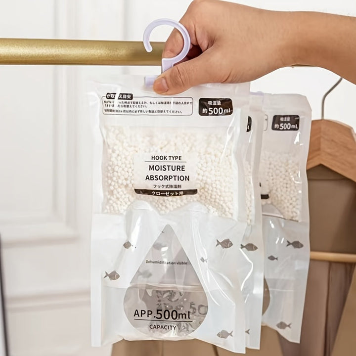 Bolsa Deshumidificante Anti-moho para Ropa de Armario, Adecuada para el Hogar y Residencias Universitarias