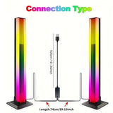 Luces LED, luces inteligentes LED, control remoto 5V, sincronización con música, encendido programado, luz nocturna RGB ambiental para escritorio, ideal para juegos, fiestas y escenas especiales, regalo perfecto