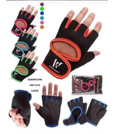 Guantes Deportivos Gym Bicicleta Ejercicio Neopreno