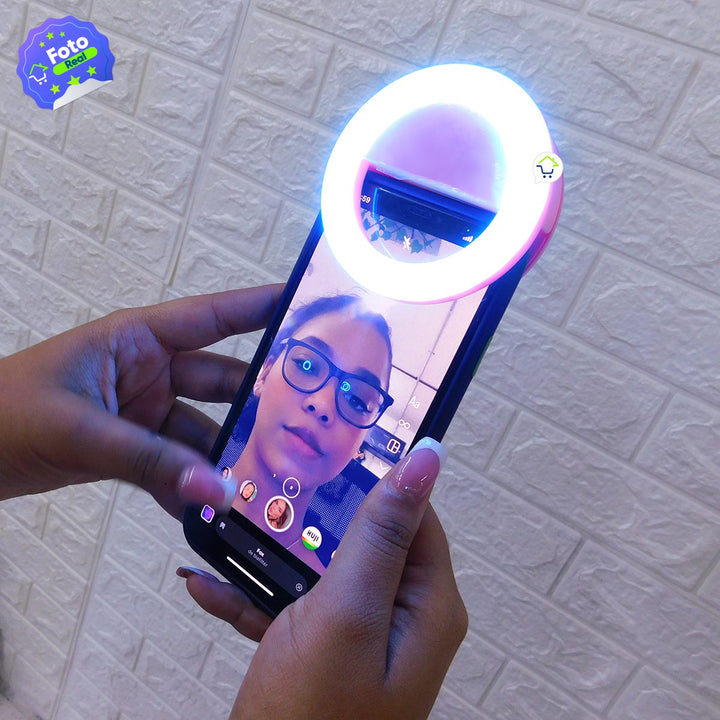 Mini Aro De Luz Led RGB Celular Portable Selfie RG01