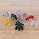 Figuras Animales Salvajes Set X8 Juguete Colección Didáctico Niños GM1911-123