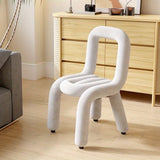 1 pieza Silla de Acero Moderna y Colorida con Respaldo - Diseño Elegante Apilable para Hogar, Oficina o Decoración de Tienda - Verde Brillante, Amarillo, Azul, Naranja - Forma Contemporánea Elegante - Ideal para Dormitorio, Sala de Estar u Espacio de Tra