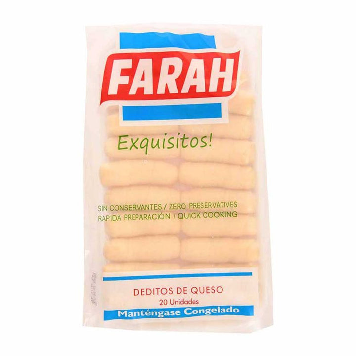 DEDITOS DE QUESO FARAH 20U 400G FREIR